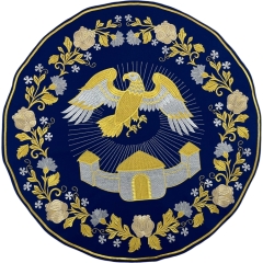Орлець вишитий, вишивка "Квіти" ф75