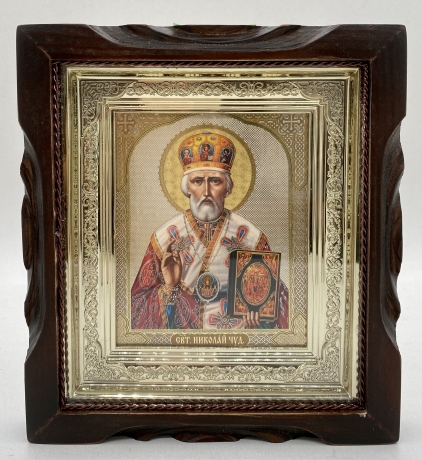 Ікона свт. Ніколая Чудотворця 19х17