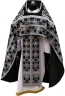 Облачення священника комбіноване з парчі "Патріарший хрест", з вишитим опліччям, Вишивка "Роза"