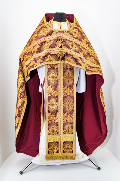 Облачение священника, с парчи