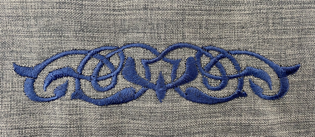 Підрясник з вишивкою, грецького пошиву, тканина габардин