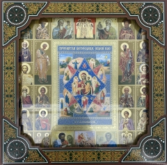 Подарункова ікона Богородиці &quot;Неопалима Купина&quot;