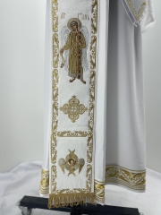 Орарь з поручами, вишивка &quot;Хрест&quot;