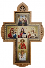 Ікона Хрест - іконостас в оргсклі 15.5х10.5
