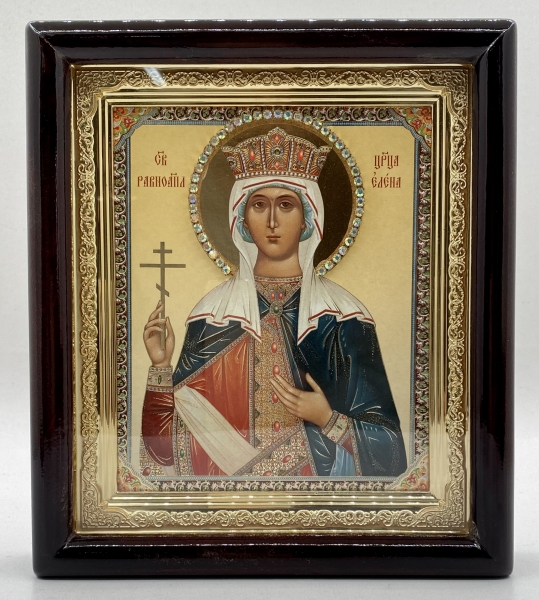 Икона свящ. равноап. царь. Елена 23х20