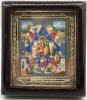 Икона Богородицы "Неопалимая Купина" 18,5х17