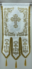 Хоругви, пара, вишивка &quot;Градієнт&quot; (Хрещення Господнє та Різдво Христове)
