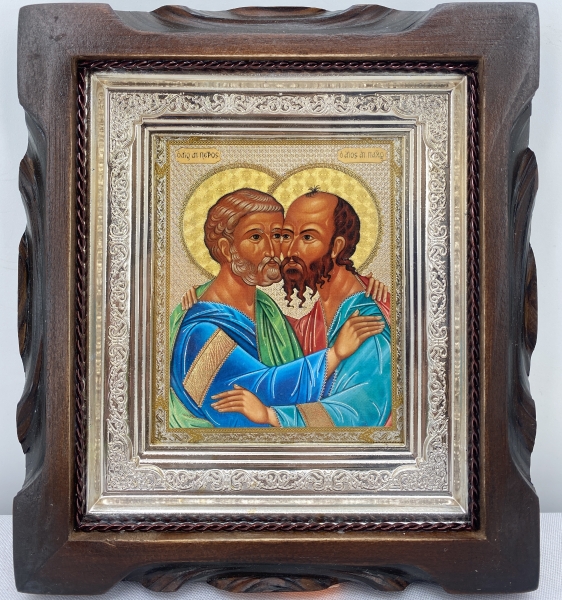 Ікона св. ап. Петро та Павло 19х17