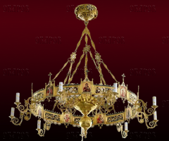 Панікадило з хоросом 1 ярус, 12 свічок (№88)