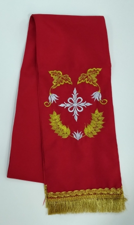 Закладка "Колос" червона