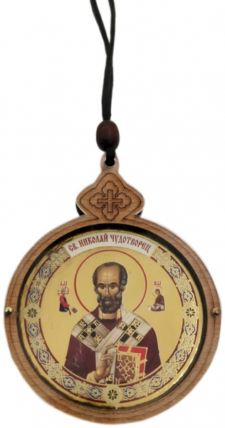 Подвеска с иконой вмч.Пантелеимона