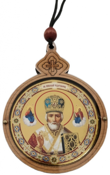 Подвеска с иконой вмч.Пантелеимона