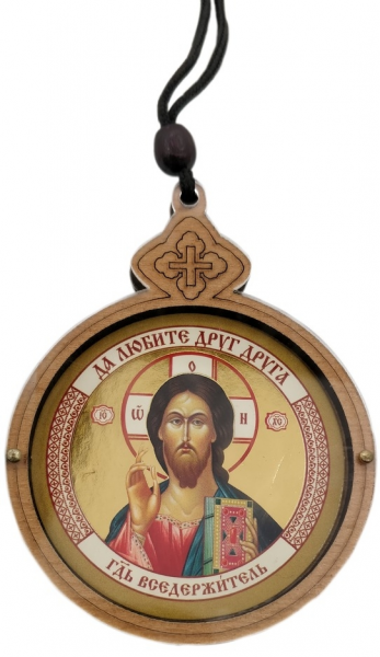 Подвеска с иконой вмч.Пантелеимона