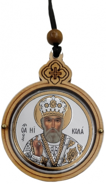 Подвеска с иконой вмч.Пантелеимона