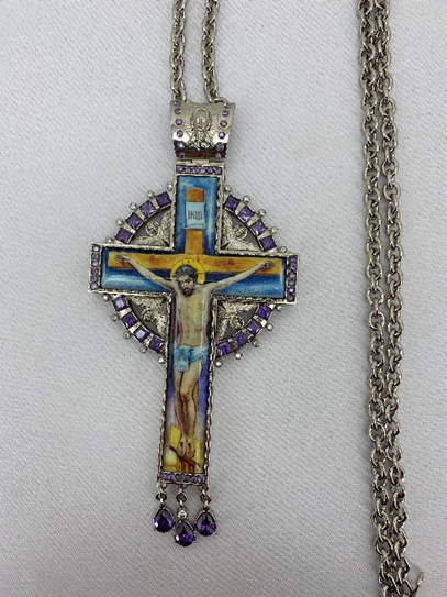 Хрест наперстний 14х7 нік.