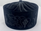 Скуфія грецька оксамитова, з вишивкою &quot;виноград&quot; 