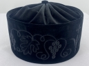 Скуфія грецька оксамитова, з вишивкою "виноград" 