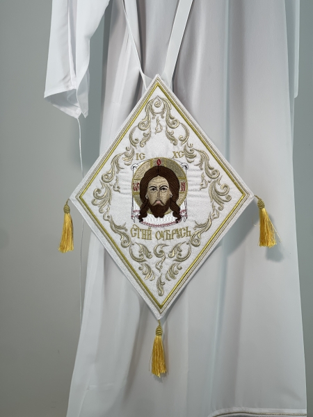 Палиця вишита, з іконою Нерукотворний Образ