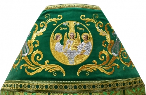 Облачение священника комбинированное из парчи