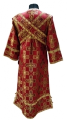 Стихар з парчі (дор.), паламарський, з орарем