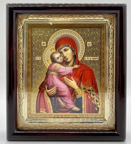 Икона Богородицы "Владимирская 23х20