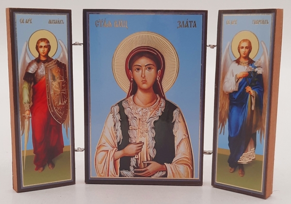 Складень свт. вмч. Злата