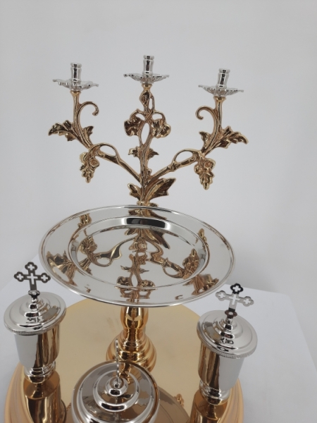 Літейне блюдо, комбіноване, діаметер 31см, висота 43см