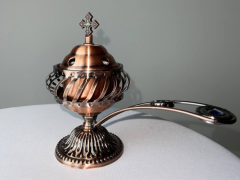 Кадильниця металева "Перепліт" (мід.)