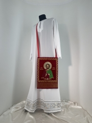 Набедренник вишитий з іконою св. муч. Роман Самосатський