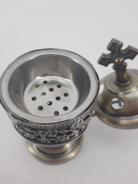 Кадильниця металева "Виноград" (сріб.)