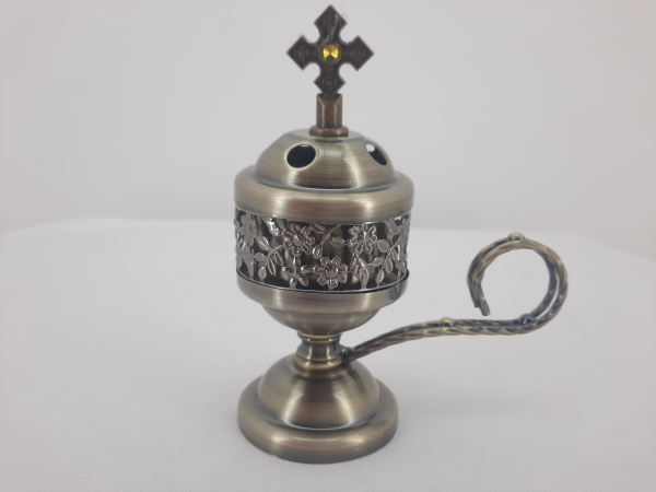 Кадильниця металева "Виноград" (сріб.)