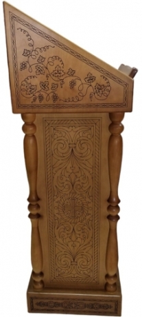 Аналой бічний, 43х43 см, (Висота 128-102,5 см)