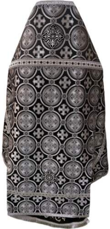 Облачение священника, с парчи "Киевський крест" с пришитим галуном