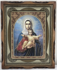 Икона Богородицы "Азм я с вами" 44х54