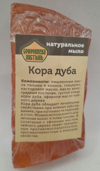 Натуральне мило "кора дуба"