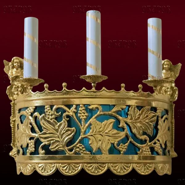 Бра "Хорос Виноград" на 3 свічки (№79)