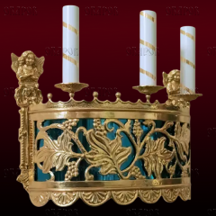 Бра &quot;Хорос Виноград&quot; на 3 свічки (№79)