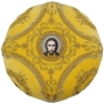 Митра  "Крест у венце"  жёлтая