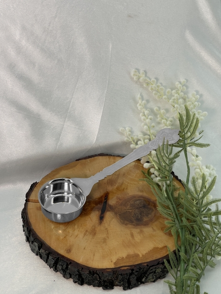 Ковшик для теплоти, нікель, 18,5х7,5см висота 3см