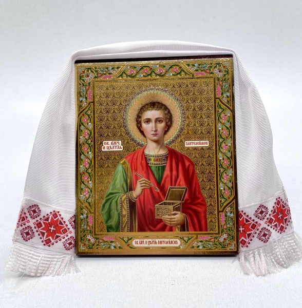 Икона св. вмч. Пантелеймона