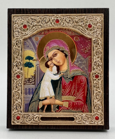 Икона Богородицы "Жировицкая" 11х13