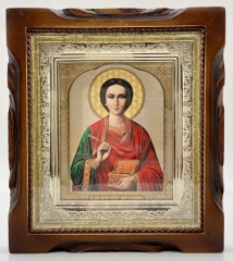 Ікона свт. вмч. і цілитель Пантелеймон 19х17