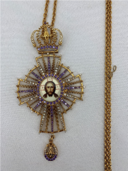 Хрест наперстний 17х9см, зол.