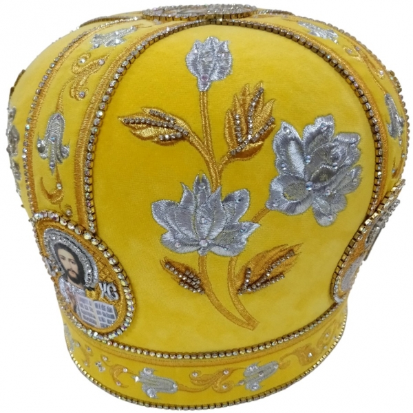 Митра  Роза  жёлтая