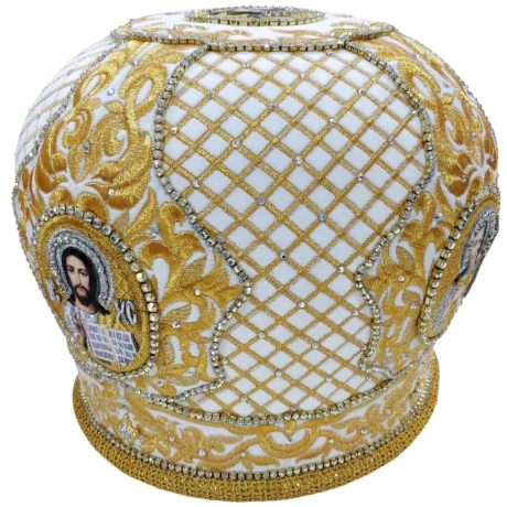 Митра "Сітка" біла