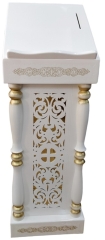 Аналой бічний, 43х43 см, (Висота 127-103см)