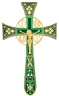 Напрестольний хрест, емаль, розмір 32х18,5