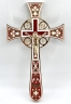 Напрестольний хрест, емаль, розмір 32х18,5