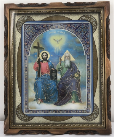 Ікона Новозавітня трійця 44х54