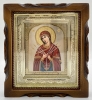 Икона Богородицы "Семистрельная" 19х17